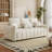 Luxurious Oversized Sofa with Plush Pillows for Ultimate Comfort