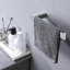 Quincaillerie de salle de bain en nickel brossé