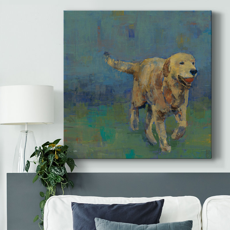 Sur toile, H 32 po x l 32 po x P 1,5 po