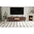 Modern Design TV Stand For 75" Tvs, Media Console TV Cabinet With Rattan-Front Drawer For Living Room, 1 Drawer And 2 Sliding-Door Cabinets