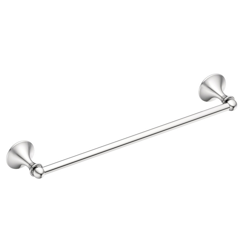 Lounge 24" Wall Mounted Towel Bar, Chrome