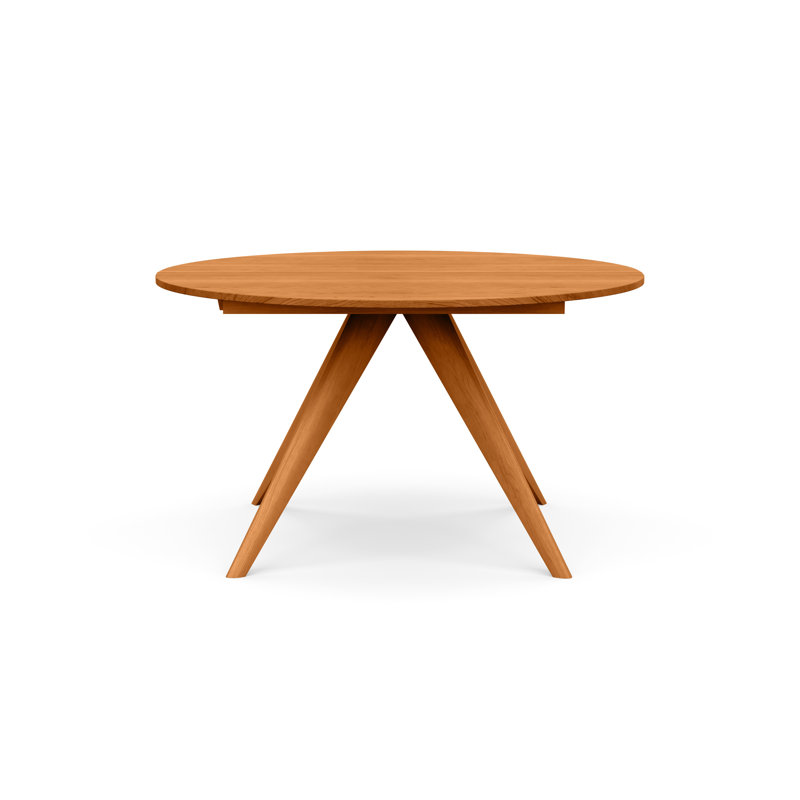 Catalina Round Extension Table, Natural Cherry, 54" L x 54" W