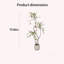 Plantes artificielles réalistes pour la décoration intérieure