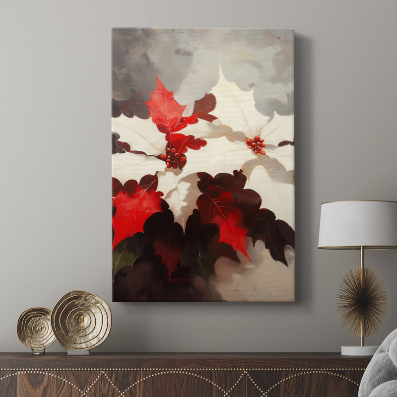 Art des Fêtes de Noël -Série 2-CCccxiv-galerie Cavas personnalisée, H 12 po x l 8 po