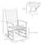 Chaise d'extérieur Breyunna, bois-1314207020