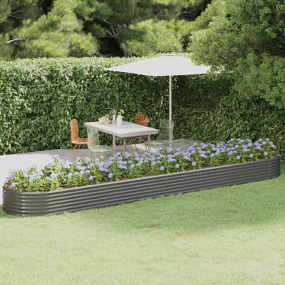 Catalapa Metal Raised Garden Bed