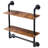 Pipe Floating Shelf, 60X20x72.5Cm