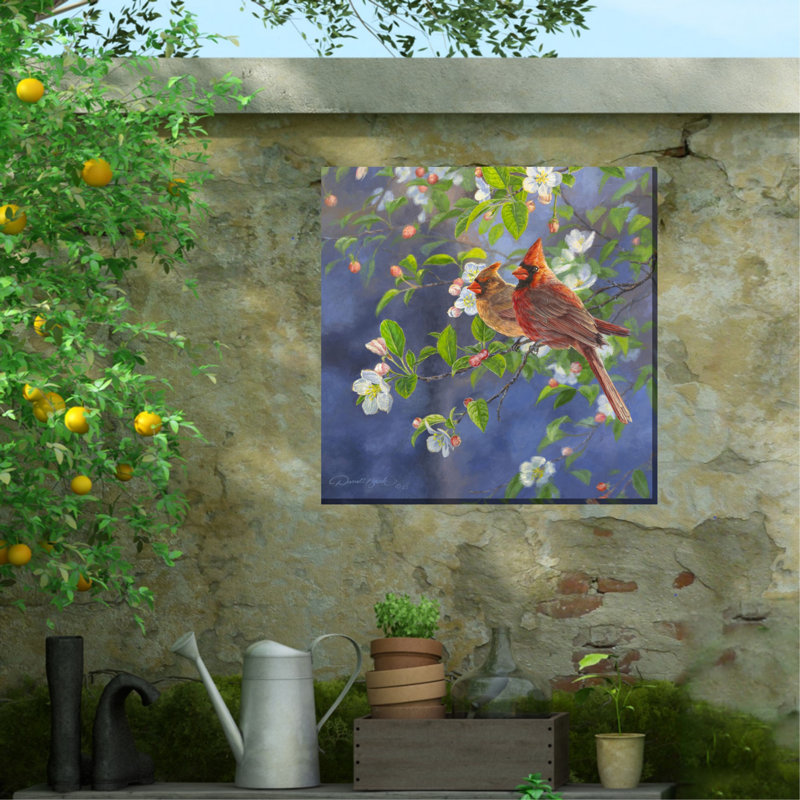 Printemps arrive sur toile