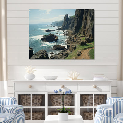 " Coastal Ocean Cliffs II "