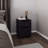Ovid Nightstand, Bedroom, Black