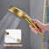 Wall Mounted Shower System With Rough-In Valve 7-Spray Single Handle Shower Faucet Set Modern Brass Shower Trim Kit