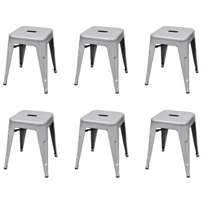 Humes Steel Accent Stool
