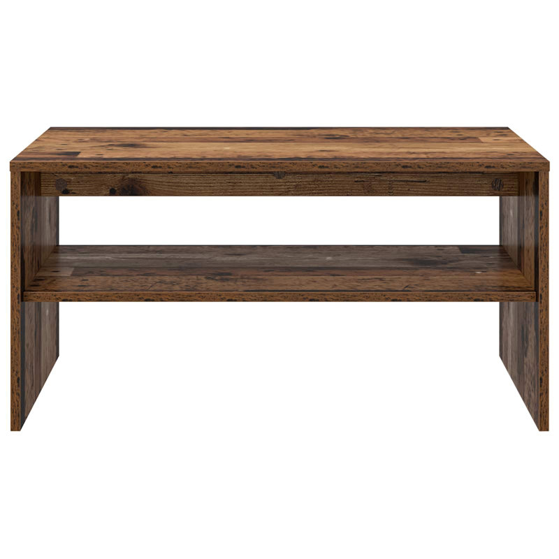 Coffee Table with Storage, 40cm. H x 80cm. L x 50cm. W, Old Wood