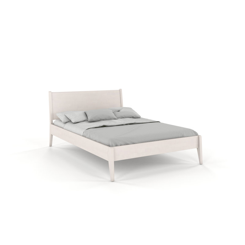 Solid Wood Bed, Super King (6'), White