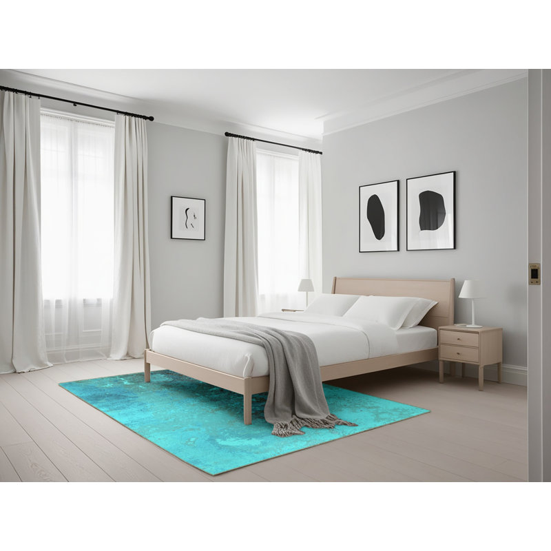 Abstract Indoor Rug, Rectangle 5' x 7'