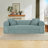 80" Queen-Size Futon Sofa Bed Foldable Couch Bed With 2 Pillows - No Assembly Required-795139739