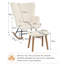 Solid Wood and Iron Rocking Chair-280849531-280849535