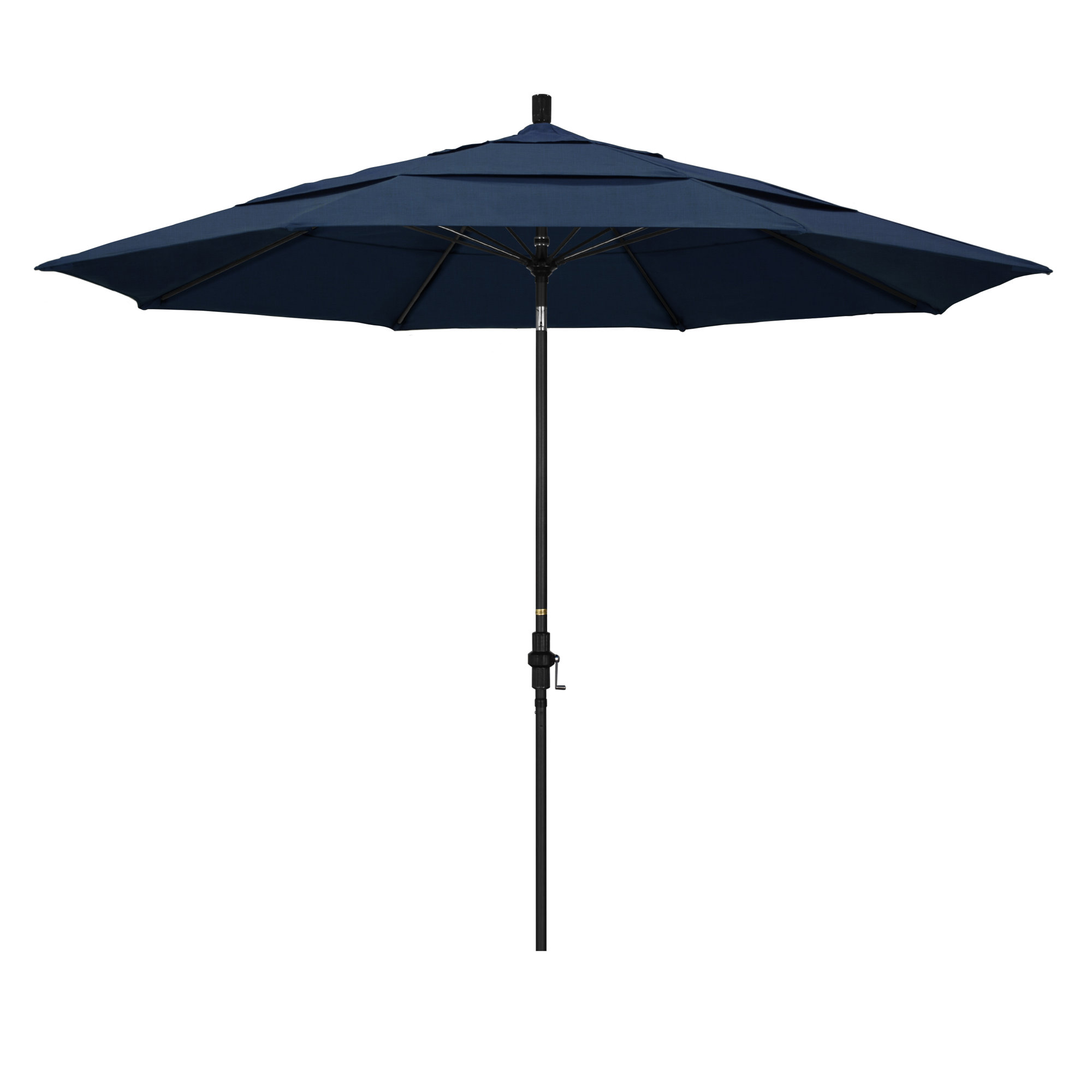 Brent 132'' Sunbrella® Outdoor Umbrella, Spectrum Indigo Sunbrella®