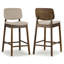 Tabouret de comptoir rembourré Farallones-791993183