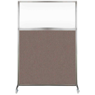 Hush Screen Office Partition - Clear Window