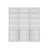 78.7''H X 71'' W Bookcase With 3-Cabinet And 4-Layer Shelf-810411949