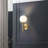 Jeannelle Glass Armed Sconce