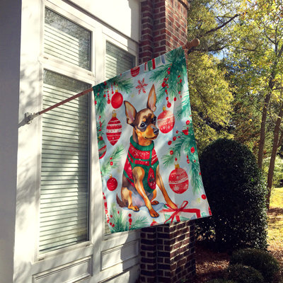 Drapeau de jardin en polyester à 2 faces