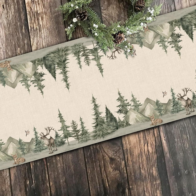 Chemin de table Winter Forest