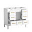 Meuble-lavabo de 36 po sans lavabo, meuble de rangement à structure en bois, meuble-lavabo autoportant avec 5 tiroirs et portes à fermeture douce-2124387130