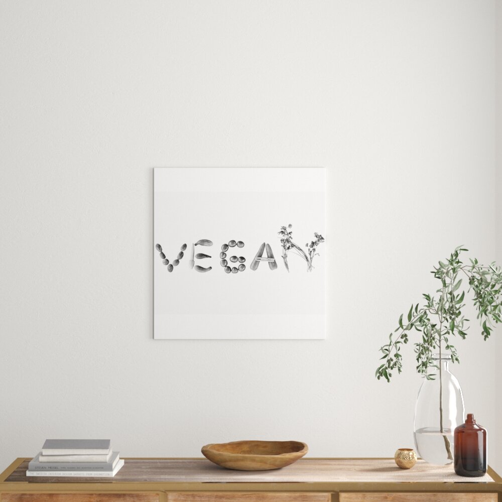 Leinwandbild Vegan Gemüse