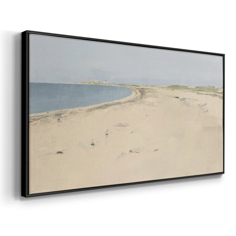 Série nautique-CDxxiv- Toile tendue avec châssis tendue, prête à être accrochée, H 25 po x l 49 po, Noir