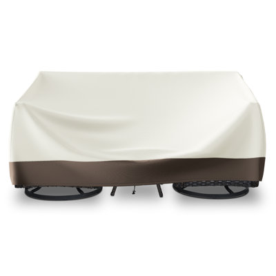 Durable 600D Oxford Fabric Outdoor Furniture Cover With Handles And Storage Bag