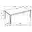 Breckenridge Walnut Rectangular Wood Dining Table