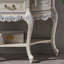 Buffet décoratif vintage demi-rond