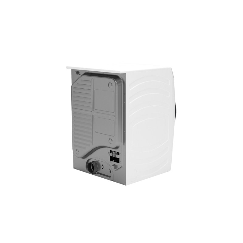 GE Profile 7.8 Cu Ft Capacity Smart Front Load Gas Dryer With Steam And Sanitize Cycle, White, Natural Gas