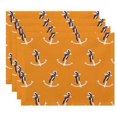 Hancock Polyester Geometric Rectangle Placemat