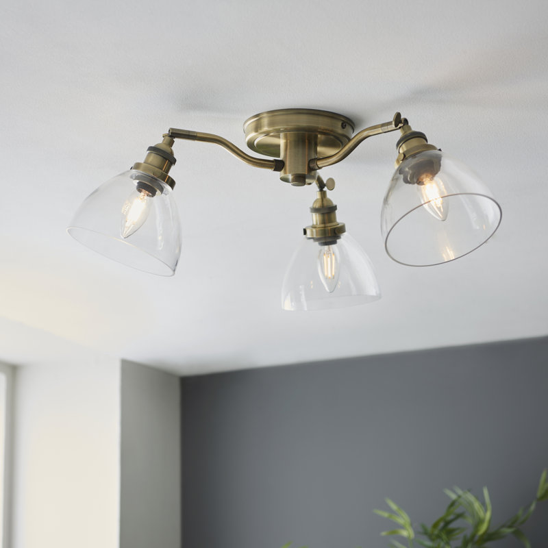 Anais Spiller 3 - Light 51cm Semi Flush Mount