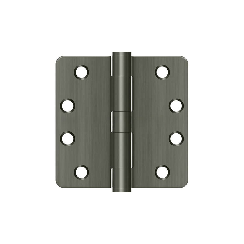 Steel Butt Bearing Hinge, Antique Nickel