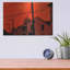 «Red Sky 01» par Giuseppe Cristiano - peinture sur métal sans cadre-899195244