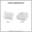Ensembles de literie de qualité supérieure ivoire, confort 100% coton, style classique pour la maison