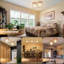 Linen Flush Mount