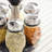 Freestanding Spice Jar & Rack Set