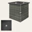 Table d'appoint en osier avec trou pour parasol-1685340850