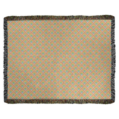 Couverture en coton tissé Katelyn Elizabeth
