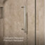 Pleat Frameless Sliding Bath Door-1558757538