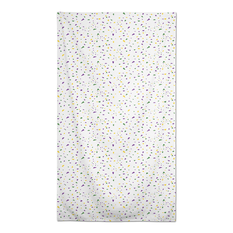 Taybah Geometric Cotton Blend Tablecloth