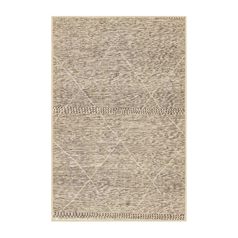 Abstract Indoor Rug, Rectangle 3' x 5'