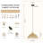 16'' 2-Light Hand-Woven Rattan Pendant Light