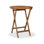 Table de patio pliante en bois massif 
