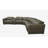 Ashenvale Top Grain Leather Reclining Modular Sectional-1964215204